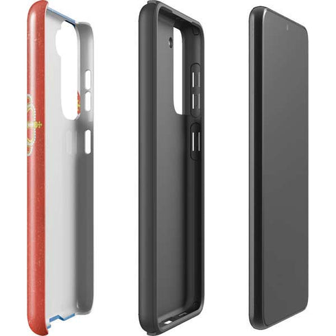 Serbia Flag Distressed Galaxy S21 Plus 5G Pro Case